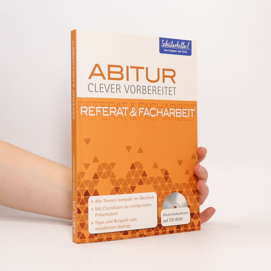 Kolektiv autorů Abitur clever vorbereitet. Referat & Facharbeit
