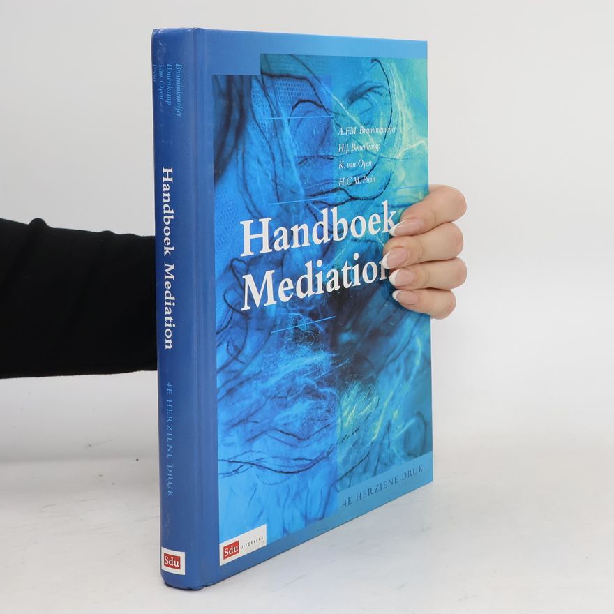 Alex Franciscus Maria Brenninkmeijer Handboek Mediation