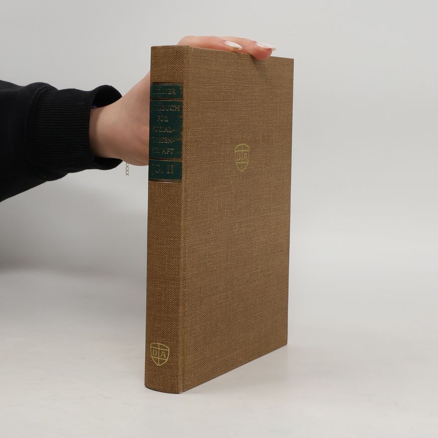 Ludwig Richter Jahrbuch für Sozialwissenschaft und Sozialpolitik II.