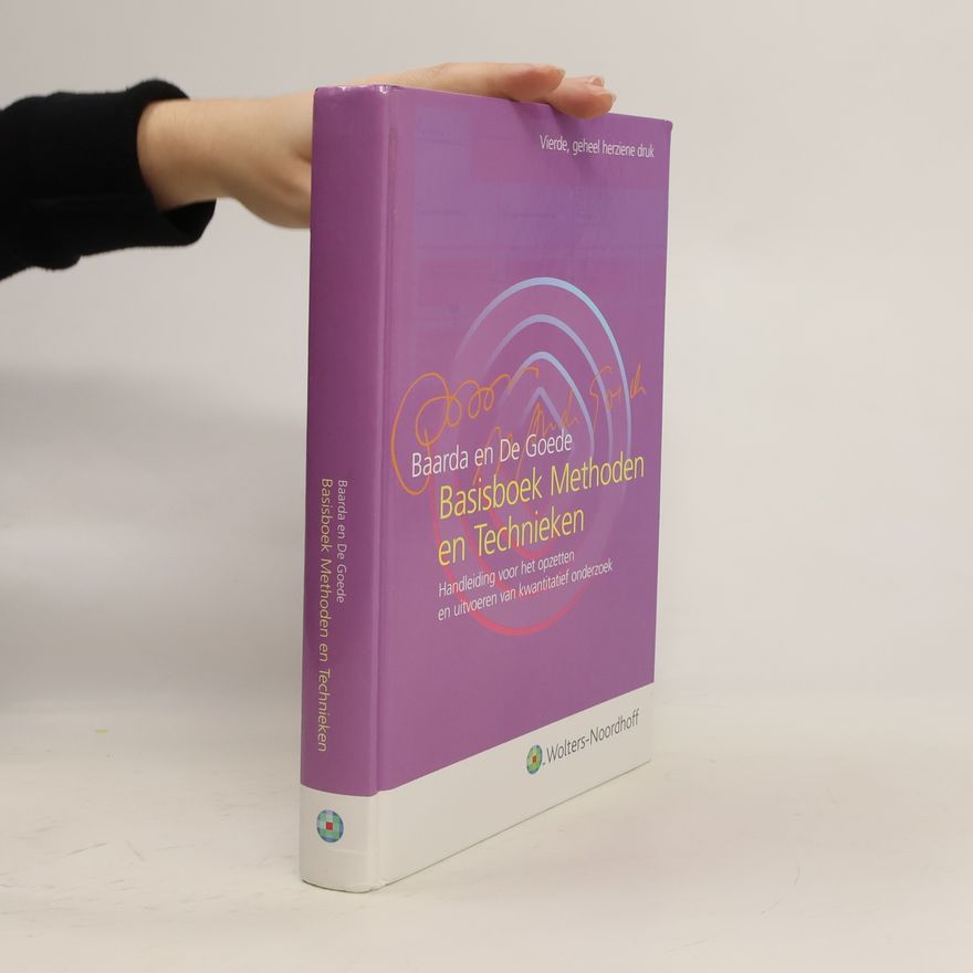 Ben Baarda Basisboek Methoden en Technieken
