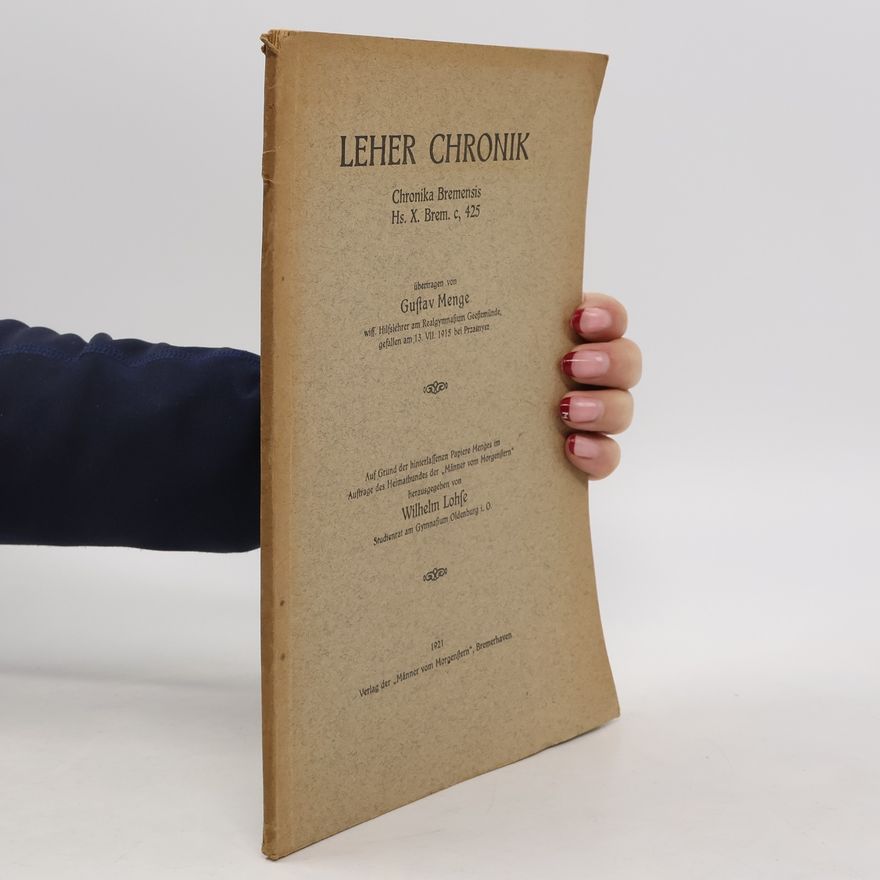 Wilhelm Lohse Leher Chronik
