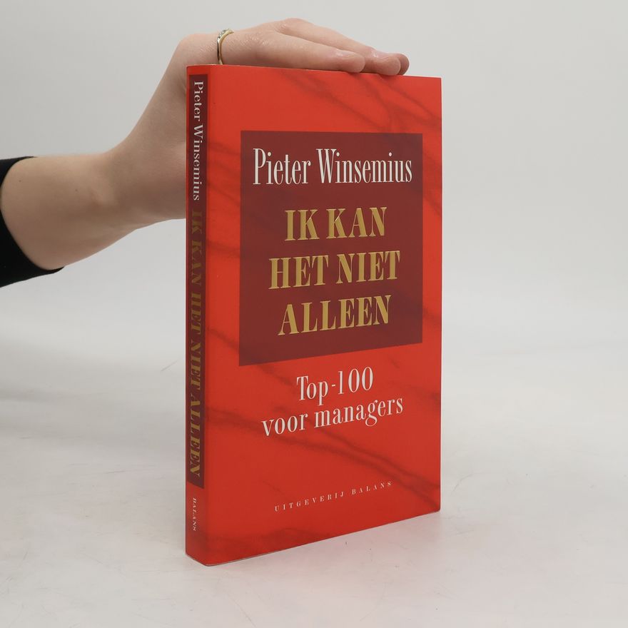 Pieter Winsemius Ik kan het niet alleen