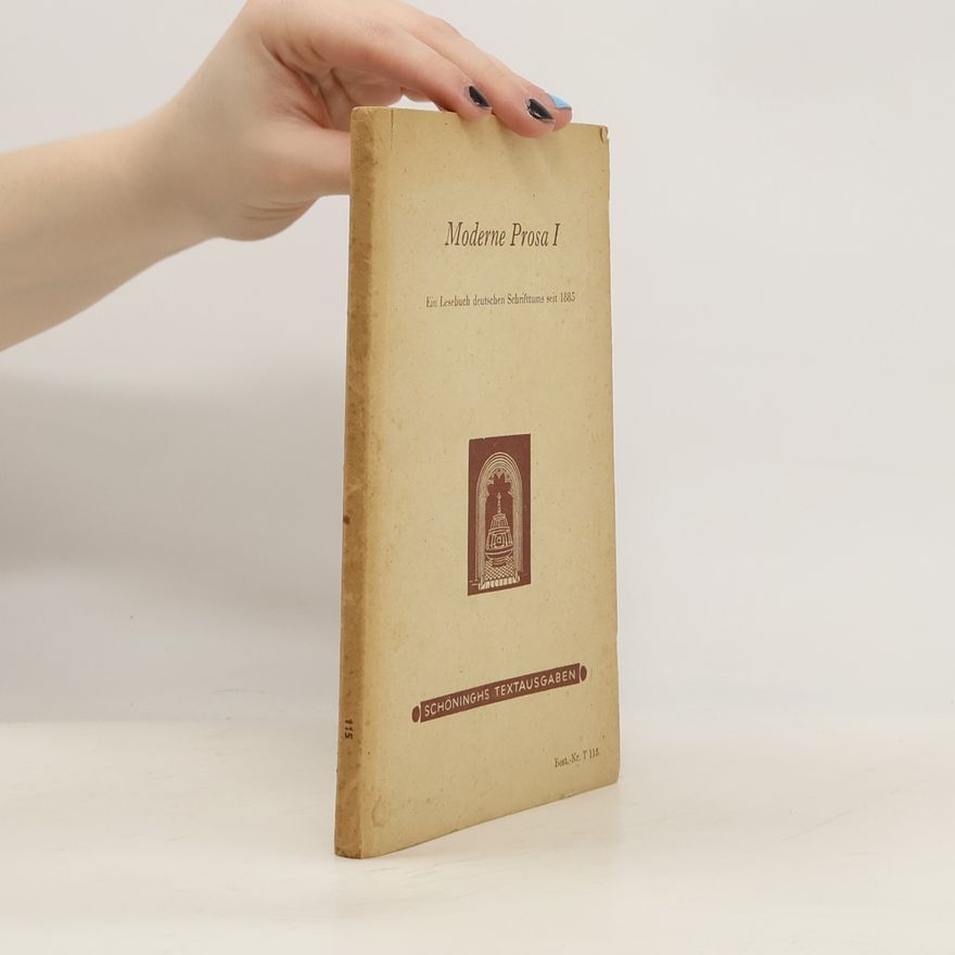 Hans Flück Moderne Prosa I.