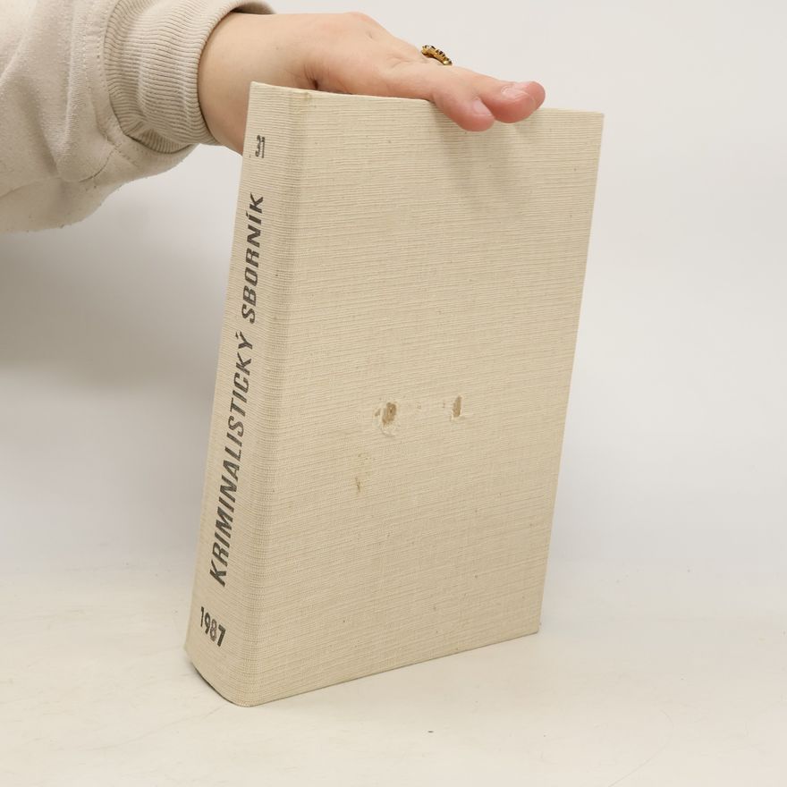 Collectif d'auteurs Kriminalistický sborník 31