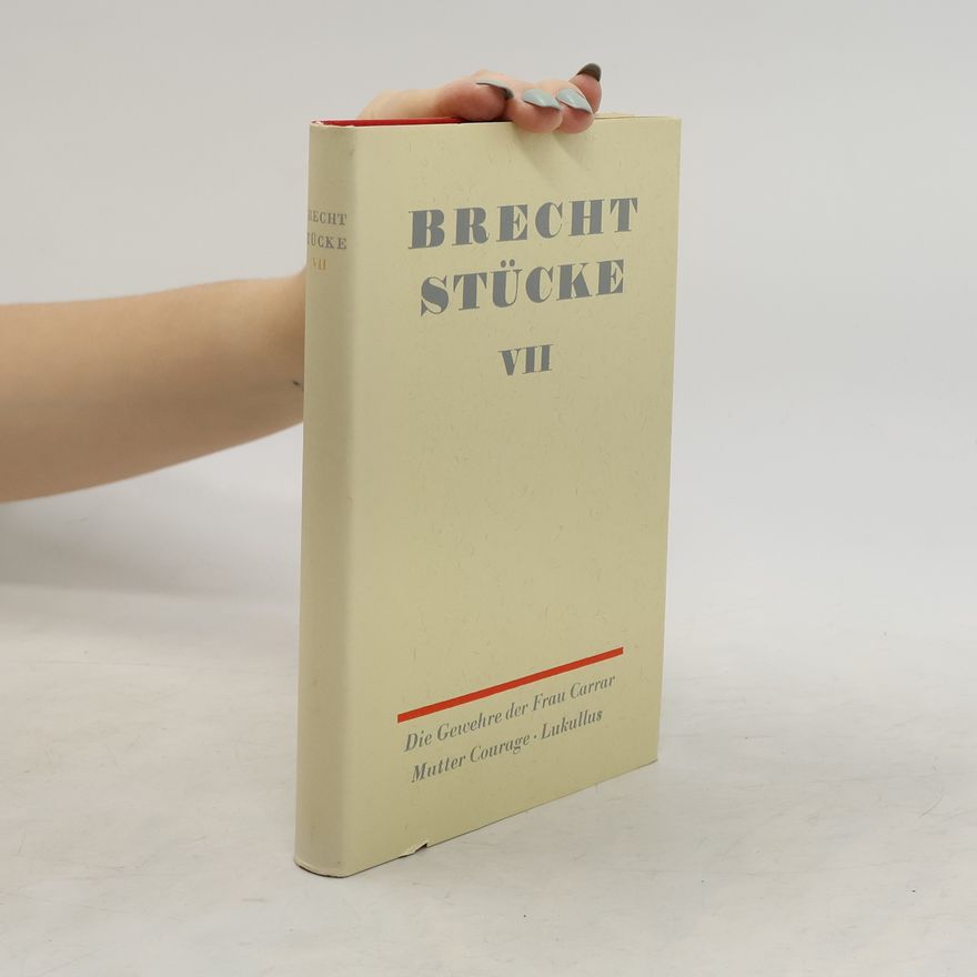 Bertolt Brecht Stücke. Band VIII