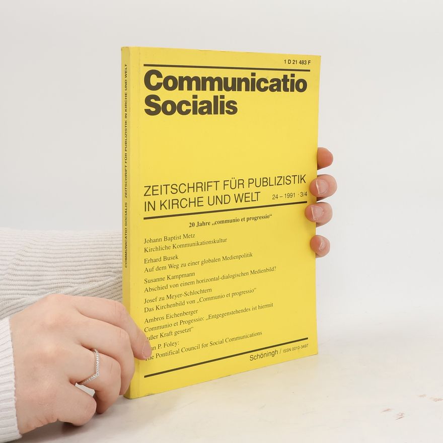 Autorenkollektiv Communicatio Socialis. Zeitschrift für Publizistik in Kirche und Welt