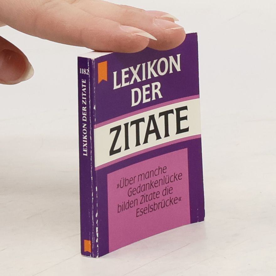Autorenkollektiv Lexikon der Zitate