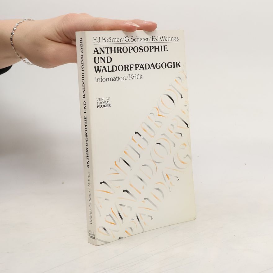 Georg Scherer Anthroposophie und Waldorfpädagogik