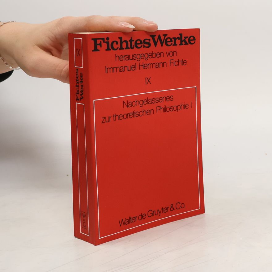 Immanuel Hermann Fichte Fichtes Werke