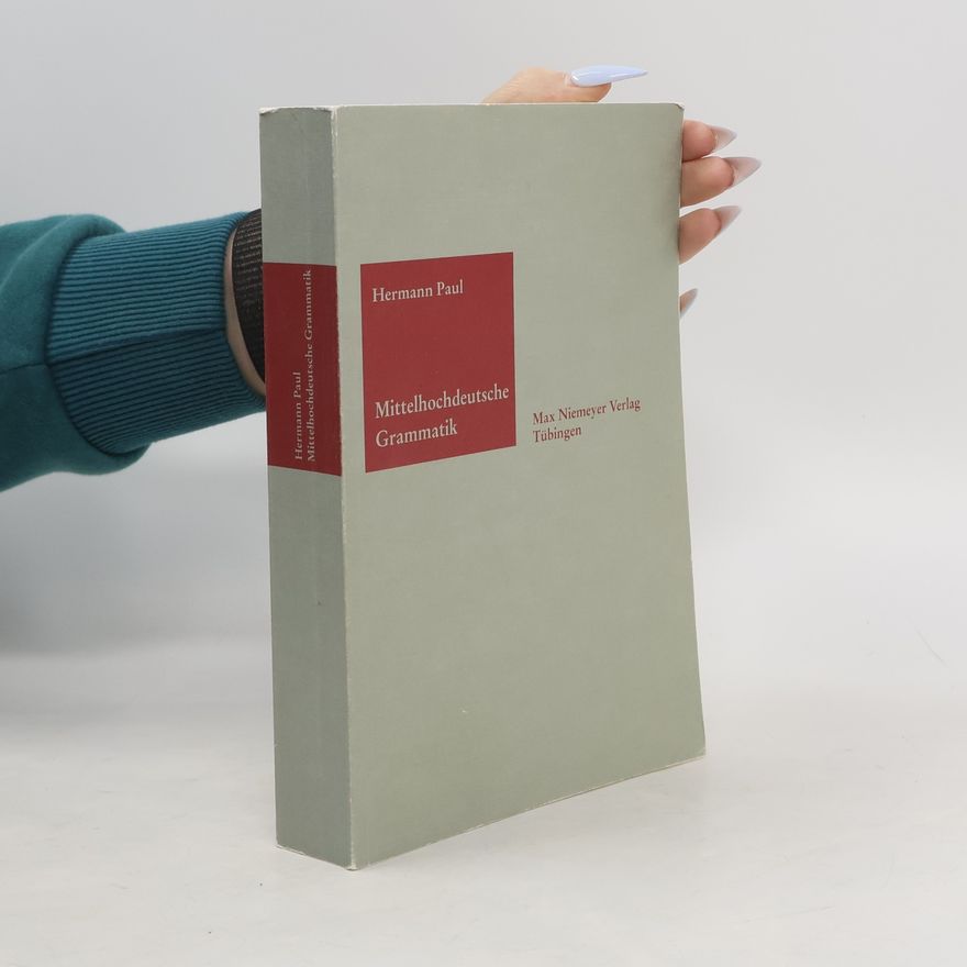 Hermann Paul Mittelhochdeutsche Grammatik