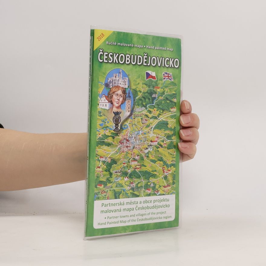Miroslav Kapsdorfer Českobudějovicko : ručně malovaná mapa : hand painted map