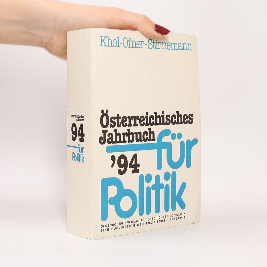 Andreas Khol Österreichisches Jahrbuch für Politik
