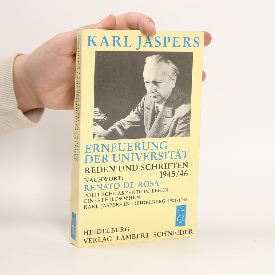 Karl Jaspers Erneuerung der Universität