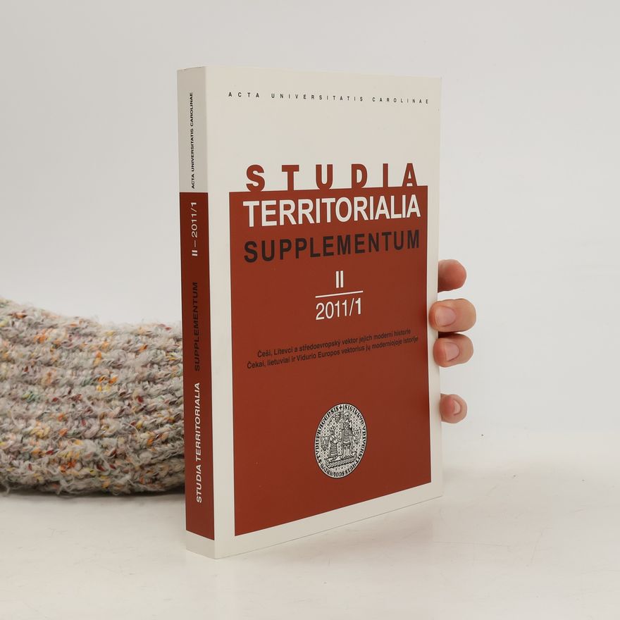 Univerzita Karlova Studia Territorialia Supplementum II-2011/1