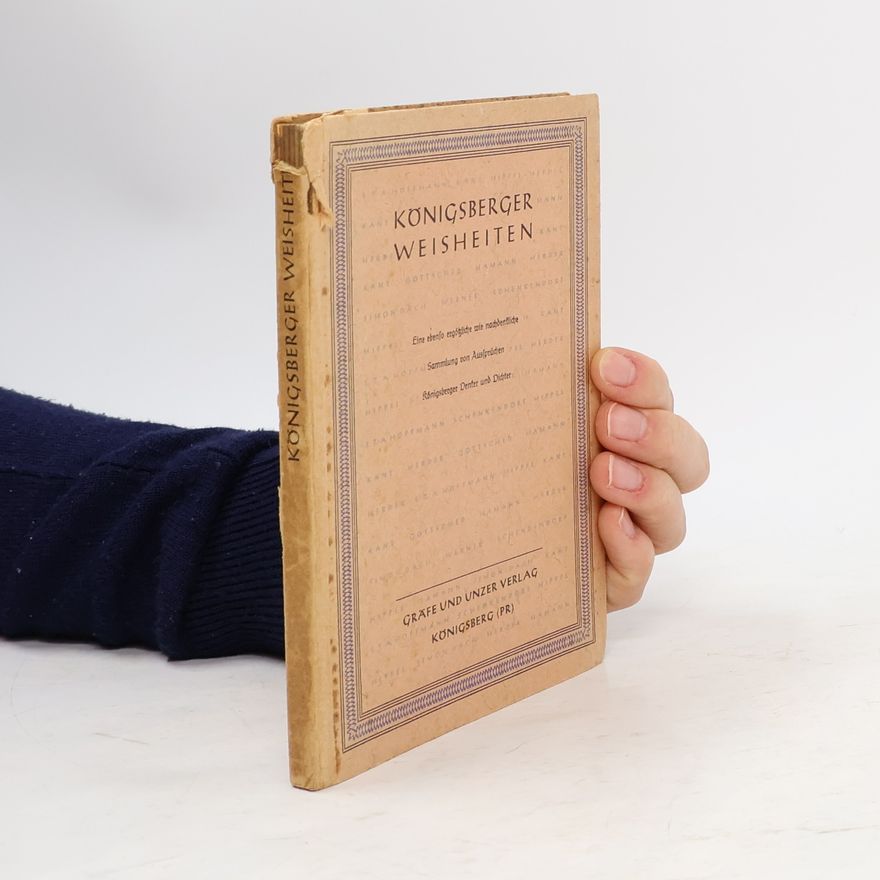 Autorenkollektiv Königsberger Weisheiten
