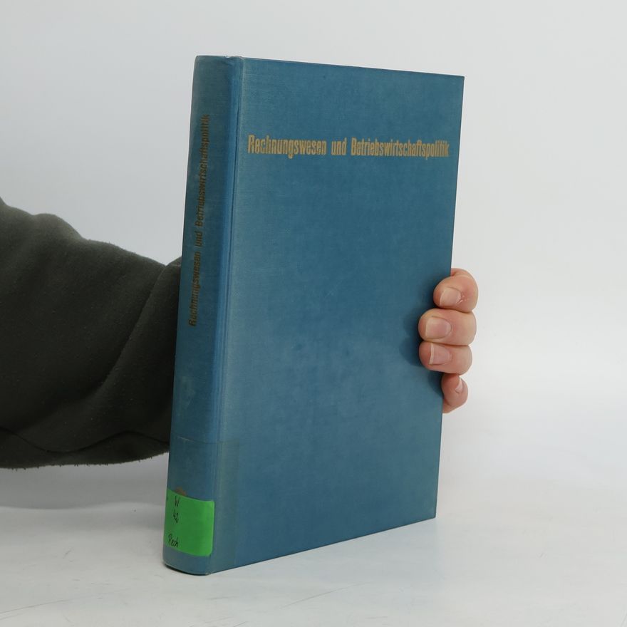 Various authors Rechnungswesen und Betriebswirtschaftspolitik