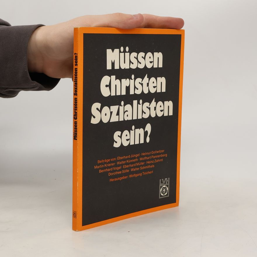 Eberhard Müller Müssen Christen Sozialisten sein?