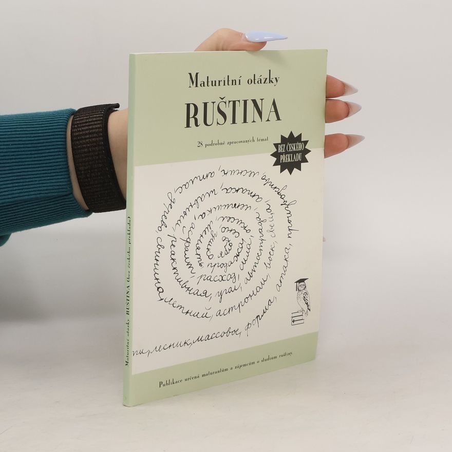Jitka Mudrychová Maturitní otázky - ruština