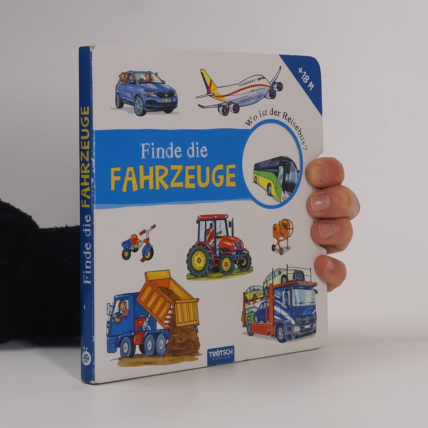 Trötsch Verlag Pappbilderbuch Finde die Fahrzeuge