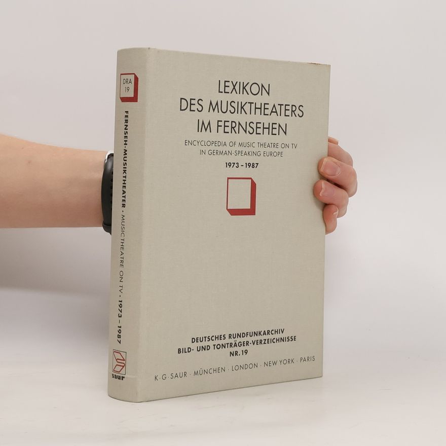 Achim Klünder Lexikon des Musiktheaters im Fernsehen 1973 - 1987