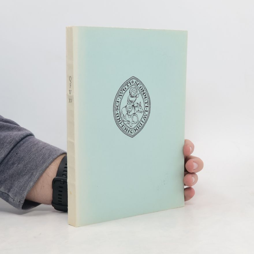 Erich Stahleder Die Handschriften Der Augustiner-Eremiten und Weltgeistlichen in Der Ehemaligen Reichsstadt Windsheim