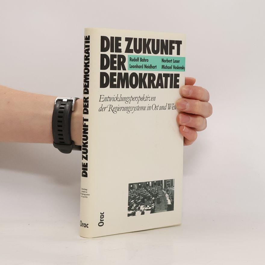 Rudolf Bahro Die Zukunft der Demokratie