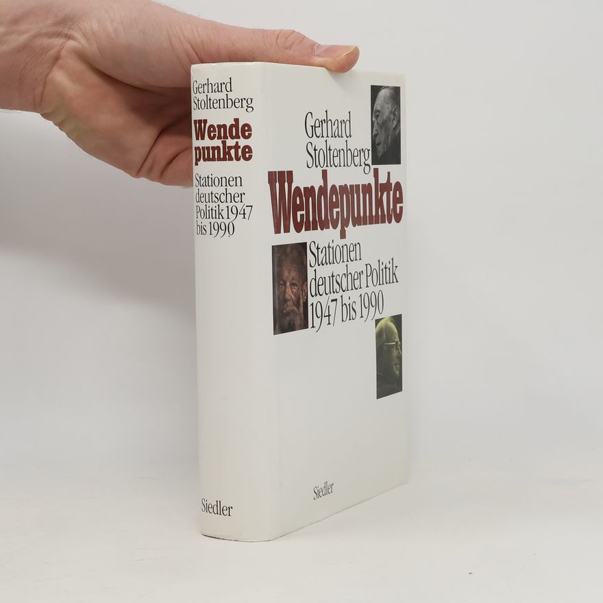 Gerhard Stoltenberg Wendepunkte