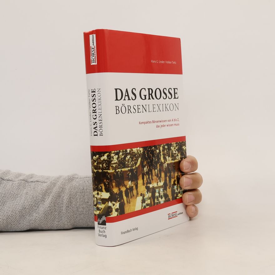 Hans G. Linder Das grosse Börsenlexikon