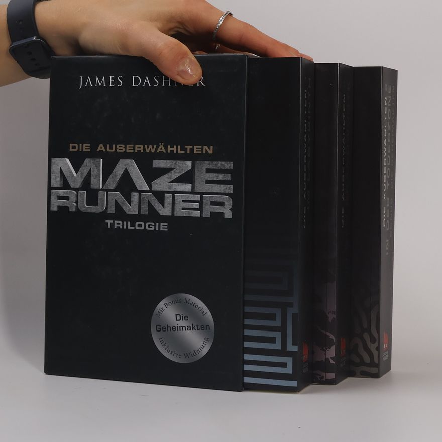 James Dashner Maze Runner 1-3