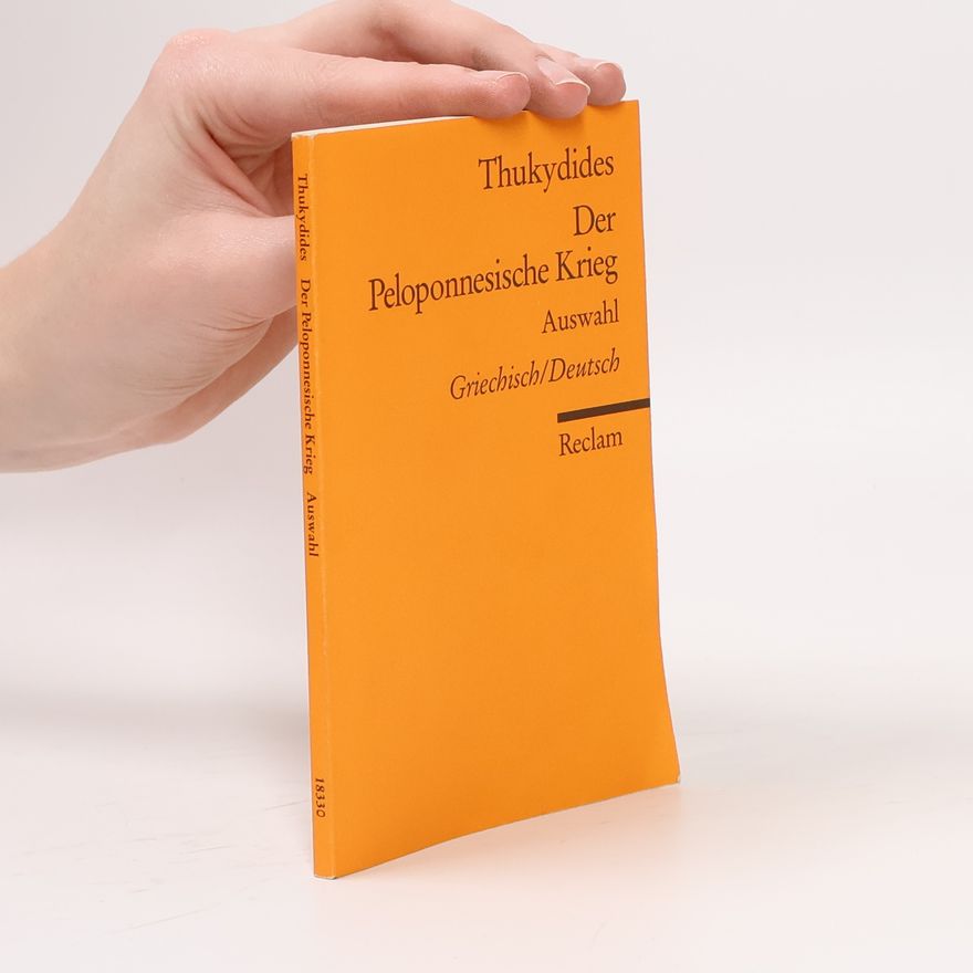 Thukydides Der Peloponnesische Krieg