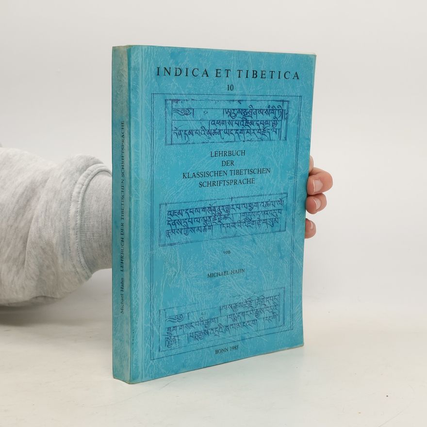 Michael Hahn Lehrbuch der klassischen tibetischen Schriftsprache