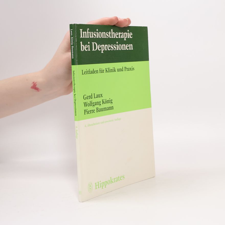 Gerd Laux Infusionstherapie bei Depressionen