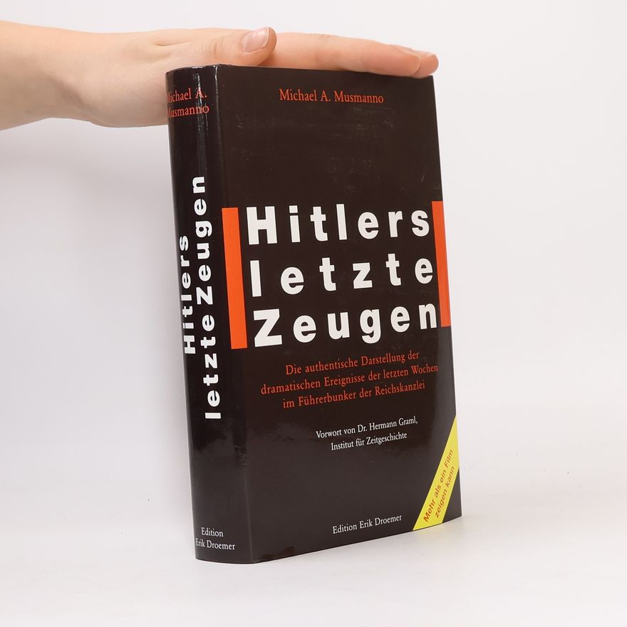 Michael A. Musmanno Hitlers letzte Zeugen