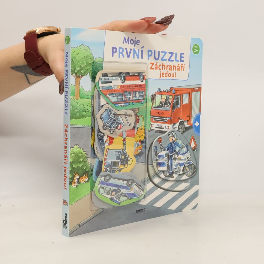 Junior Moje první puzzle Záchranáři jedou! - Hledej, skládej a bav se s vozidly