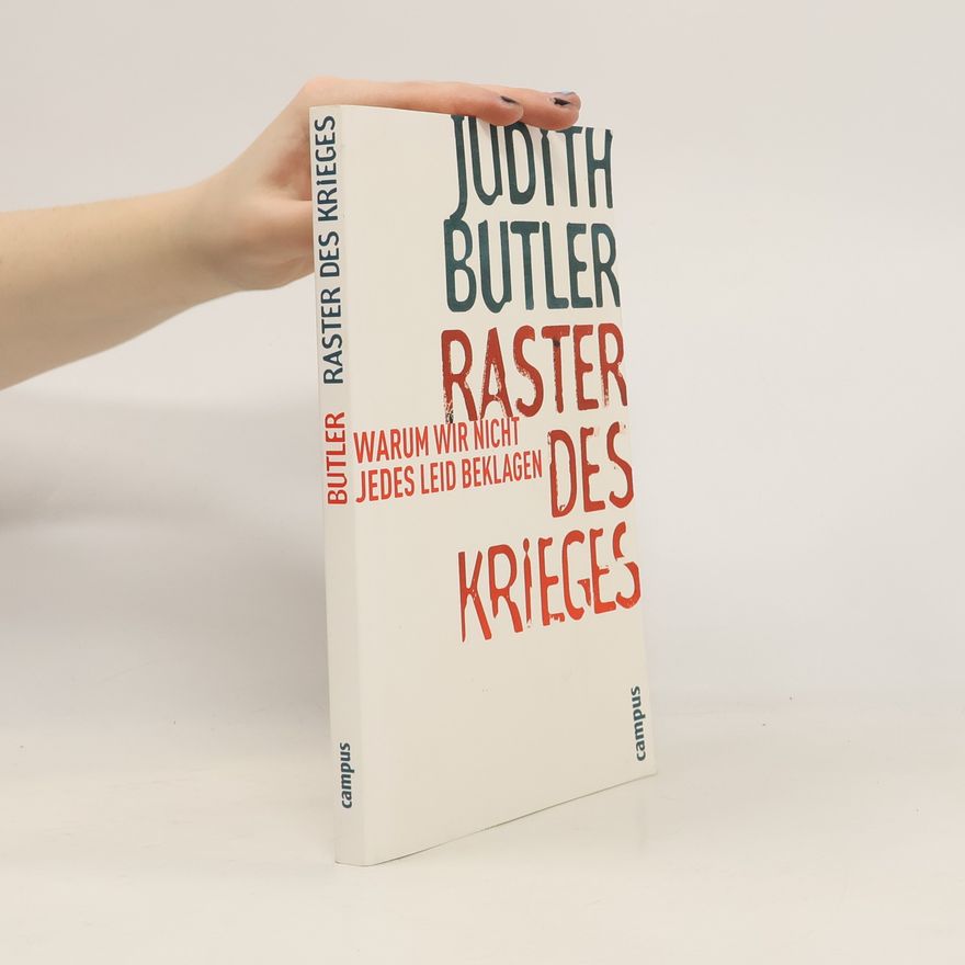 Judith Butler Raster des Krieges