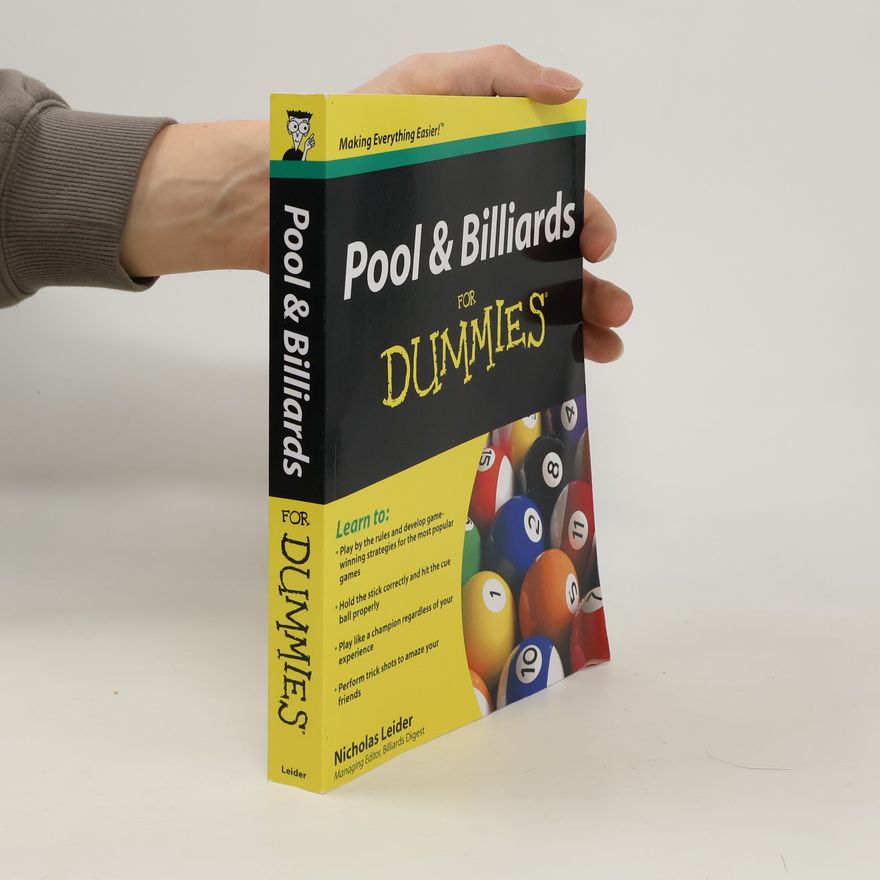 Nicholas Leider Pool and Billiards For Dummies