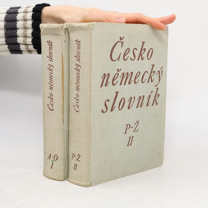 Hugo Siebenschein Česko-německý slovník. I. A-O + II. P-Ž