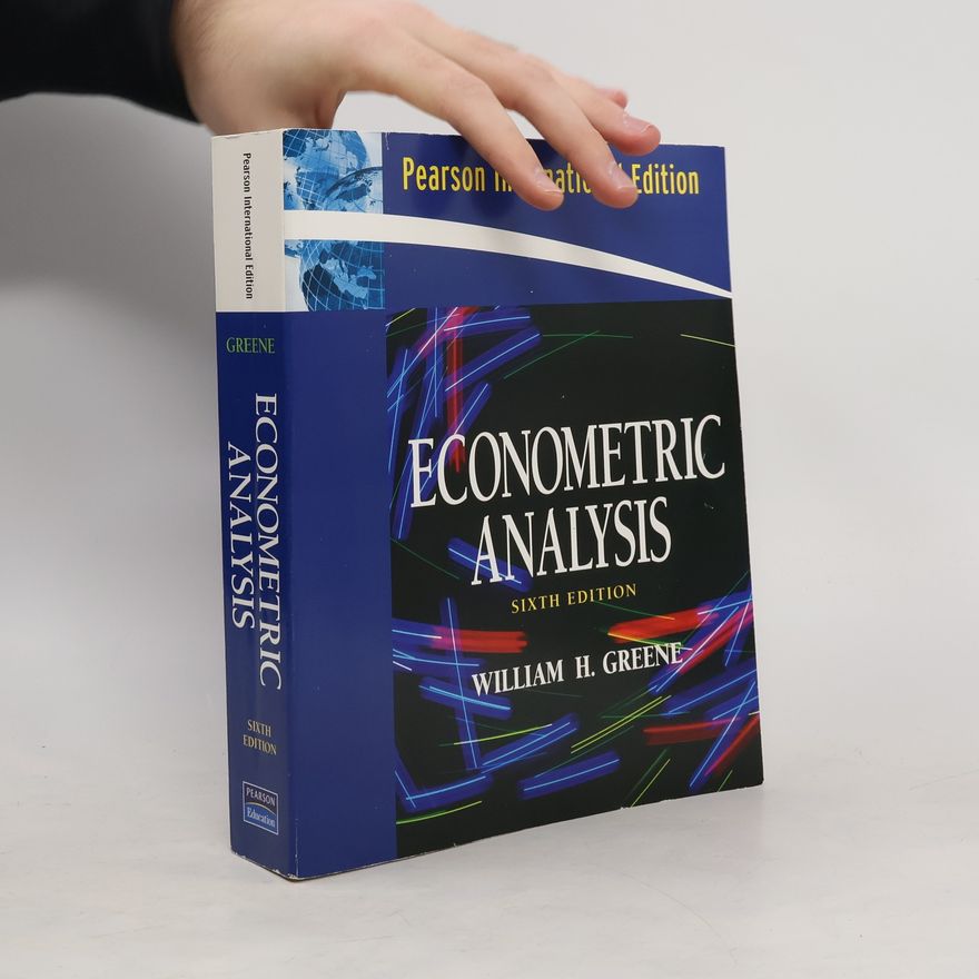 William Greene Econometric Analysis