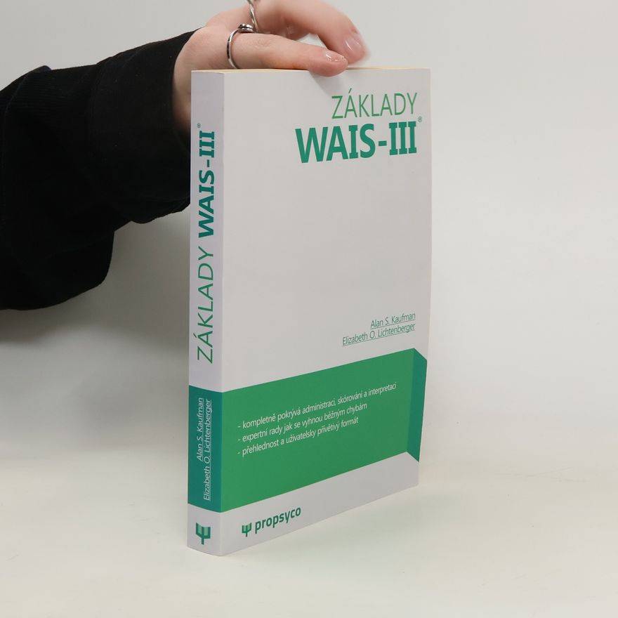 Alan S. Kaufman Základy WAIS-III
