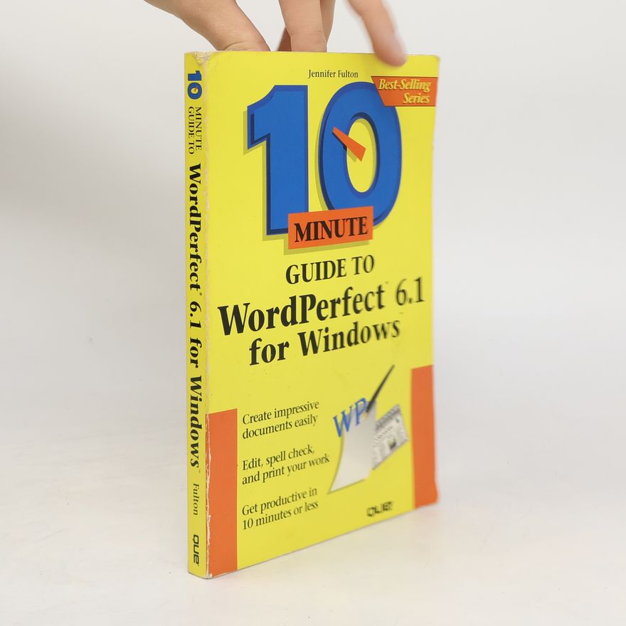Joe Kraynak 10 Minute Guide to WordPerfect 6.1 for Windows