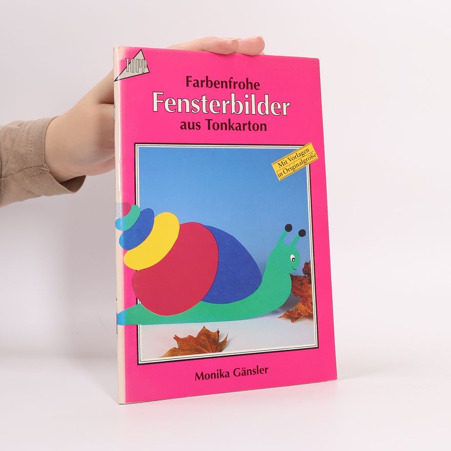 Monika Gänsler Farbenfrohe Fensterbilder aus Tonkarton