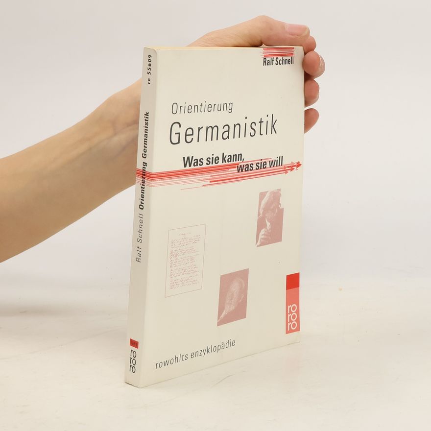 Ralf Schnell Orientierung Germanistik