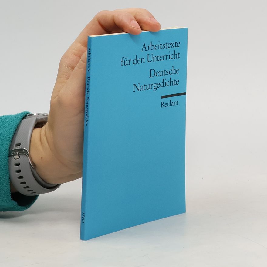 Elisabeth Lobentanzer Deutsche Naturgedichte.