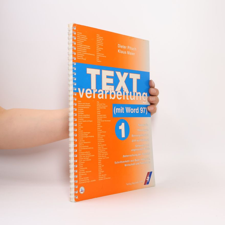 Dieter Pitsch TEXTverarbeitung (mit Word 97)