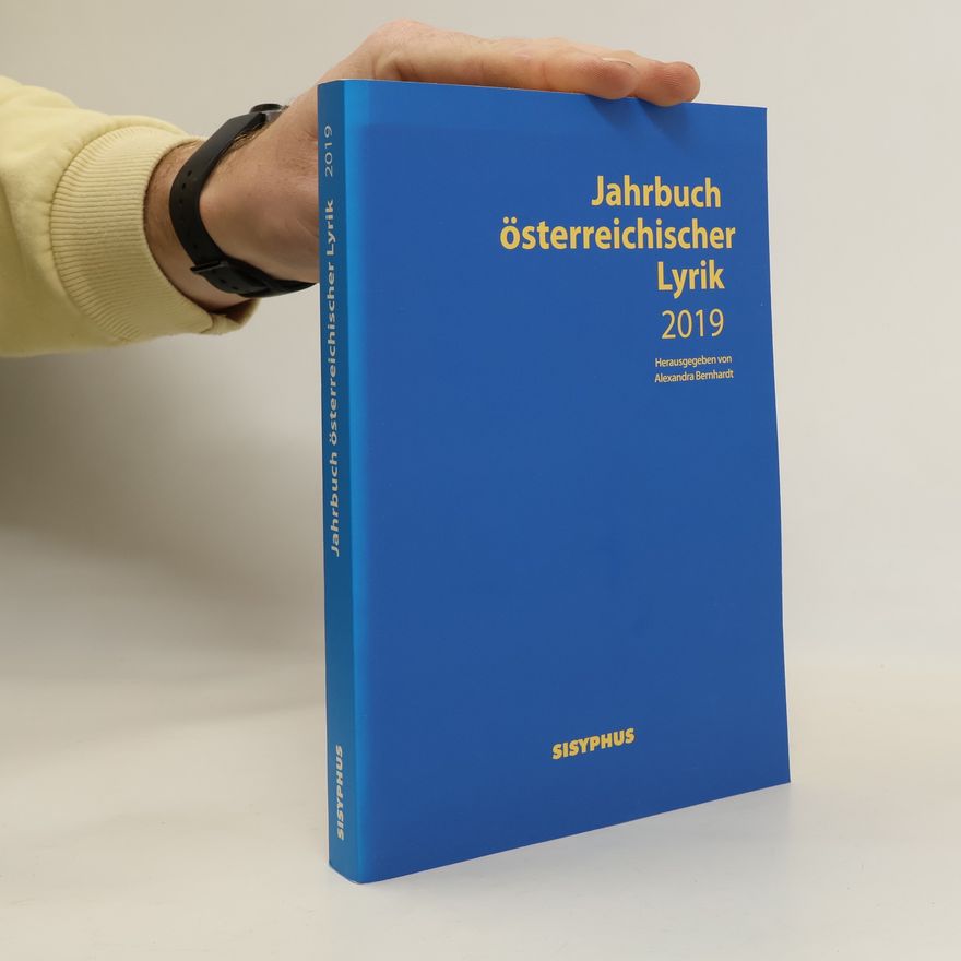 Alexandra Bernhardt Jahrbuch österreichischer Lyrik 2019