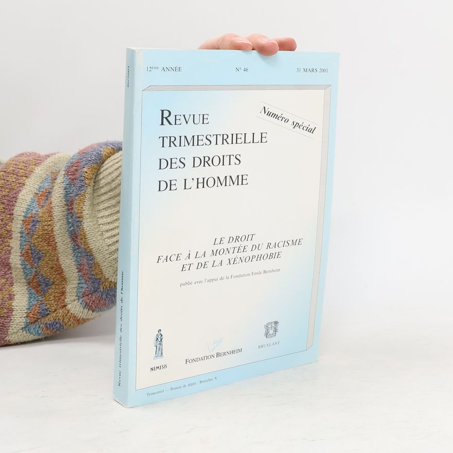 Various authors Revue trimestrielle des droits de l'homme 46