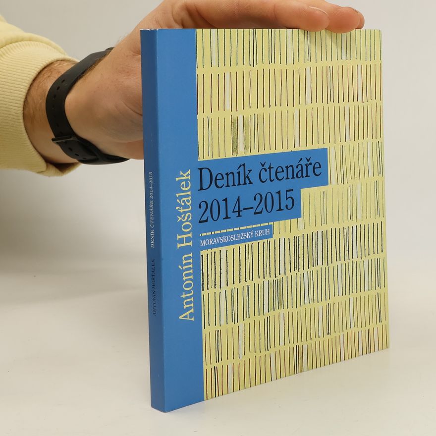 Antonín Hošťálek Deník čtenáře 2014-2015