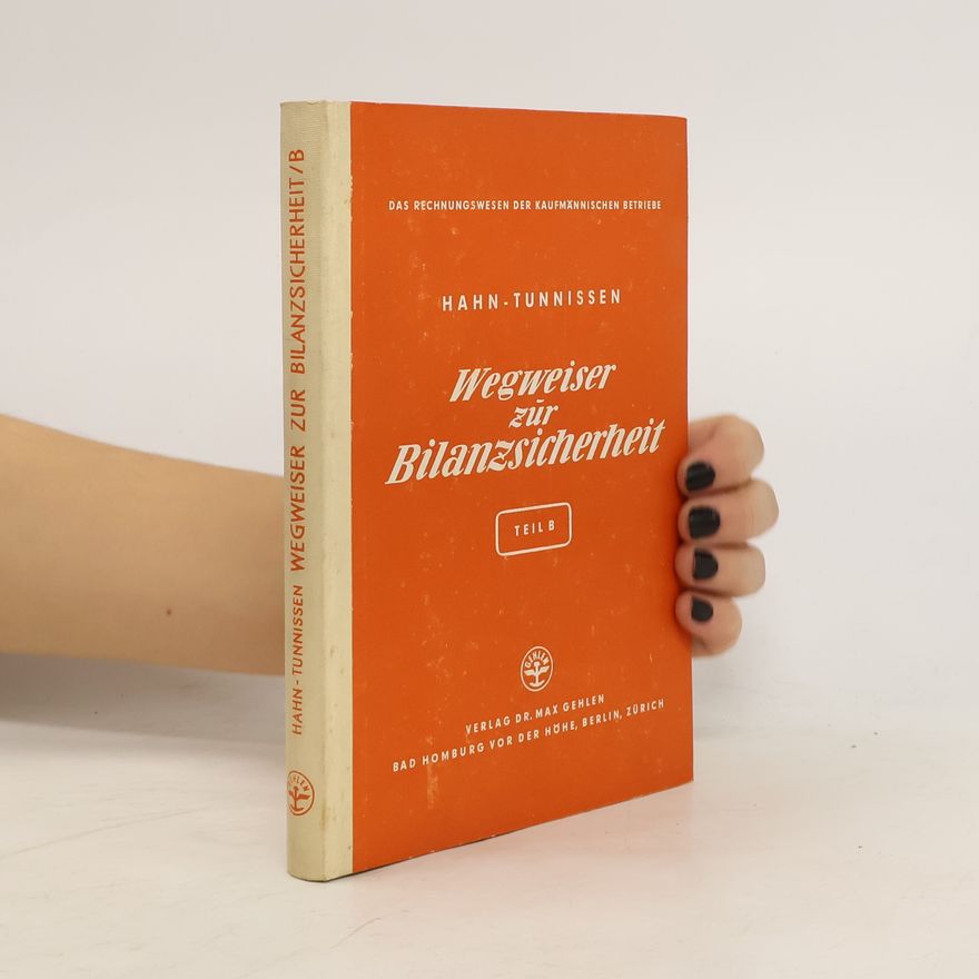 Werner Tunnissen Wegweiser zur Bilanzsicherheit B