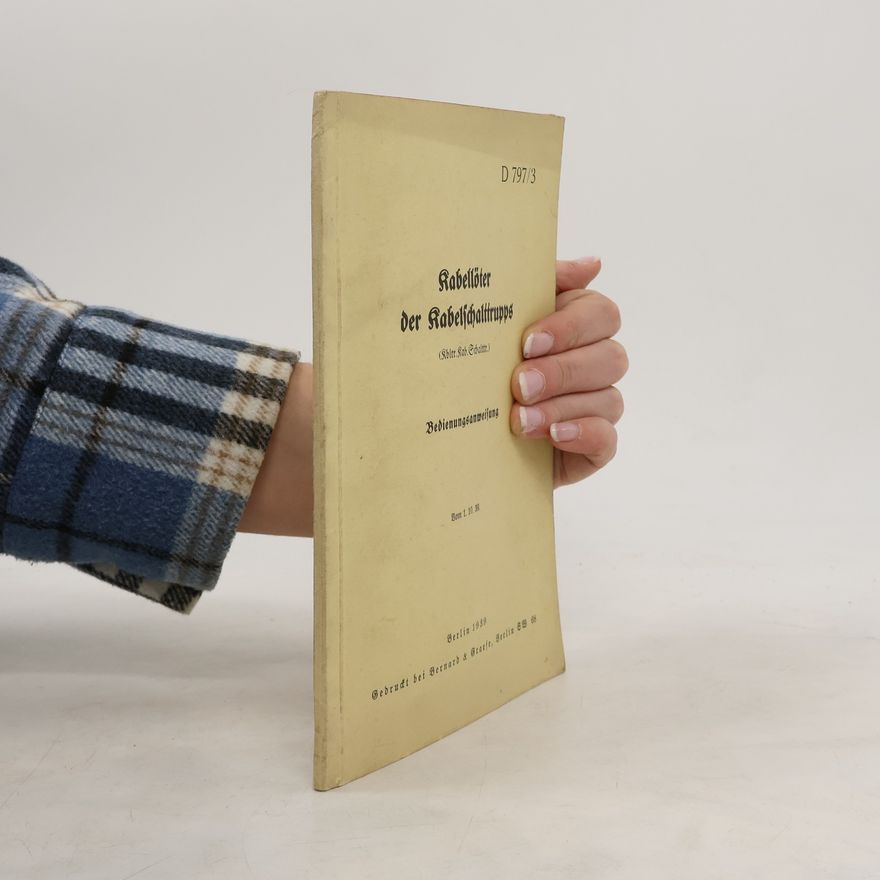 Collectif d'auteurs Kabellöter der Kabelschalttrupps
