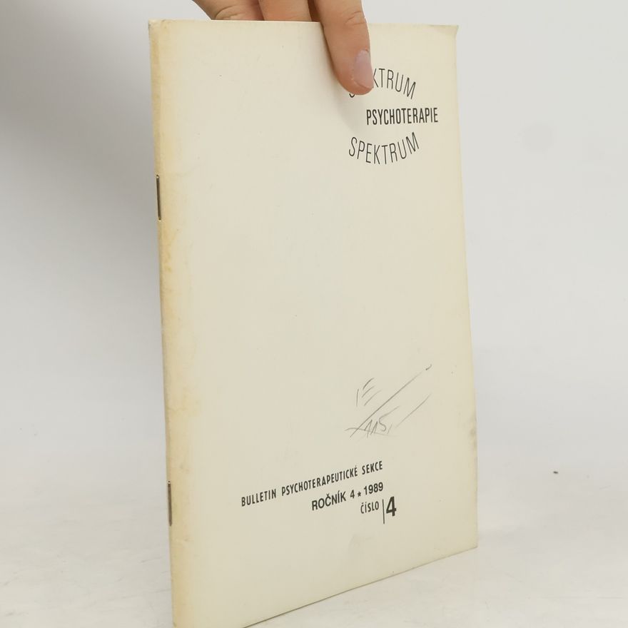 Kolektív autorov Spektrum psychoterapie 4/1989